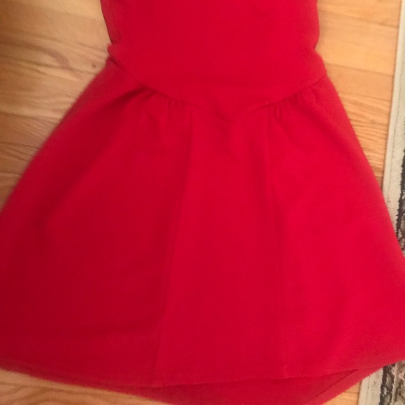 Red strechy dress size Xs but fits M as new - Picture 4 of 5